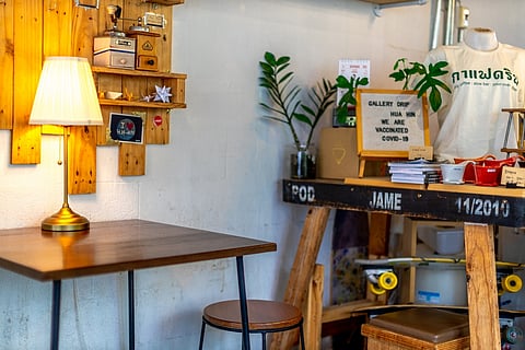 A cafe in Hua Hin